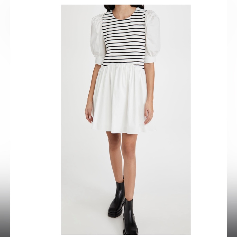 NWT English Factory High Low Stripped Knit Dress